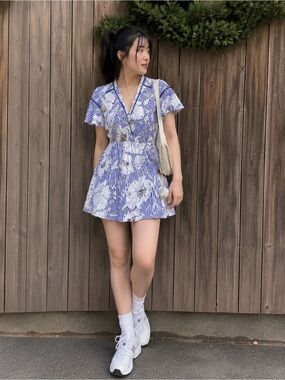 Sienna sky dress
